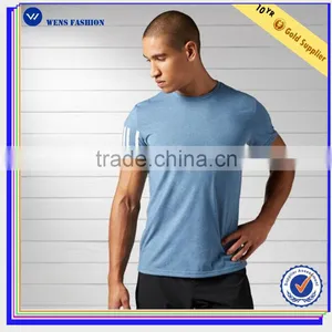 Cotton Polyester Bodybuilding Printing Men's Custom t Shirt Gym Wear thumbnail-1
