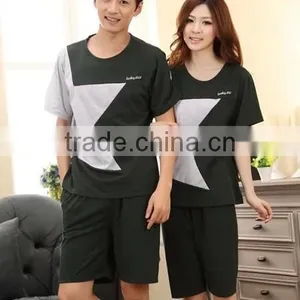 2015 Wholesale Black Pajama Set thumbnail-3