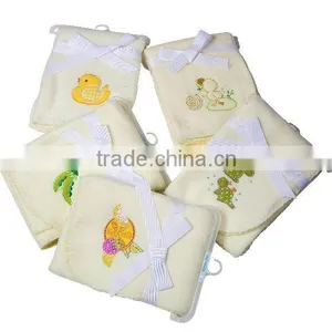 Baby Polar Fleece Blanket With Embroidered Gift Set thumbnail-1