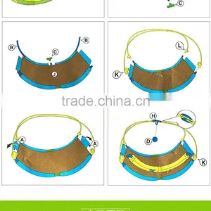 Multifunctional Cat Litter Cat Toy Sisal Pet Hammock Cat Scratch Board Fun Toys thumbnail-5