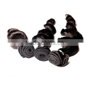 Brazilian Loose Wave Human Hair Weaves Wavy Unprocessed Wholesale Virgin Brazilian Hair Extension thumbnail-5