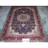 Size 4x6 Hand Knotted Pure Silk Carpet thumbnail-2