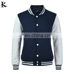 Fashion Design Custom Looped Or Fleece Man Jacket,Custom Varsity Jackets thumbnail-1