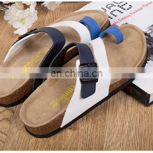 Wholesales Men Beach Slipper Mayari Black Birko-flor Slippers thumbnail-3