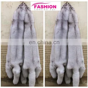Top Grade Wholesale Price Natural New Finished Tanned Processed Fox Fur Skin thumbnail-2
