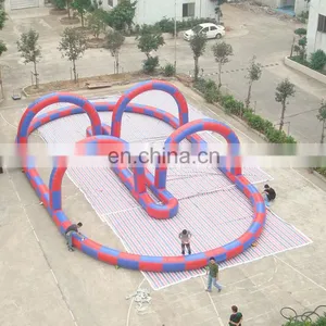 Mini RC Car Track Sport Game Inflatable Race Track thumbnail-2