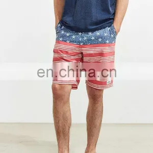 Star and Striped Pattern Hot Selling Board Shorts Men thumbnail-2