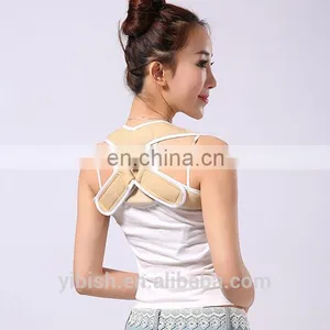Upper Back Posture Corrector Brace and Clavicle Support for Fractures, Sprains, and Shoulders #BZ-007 thumbnail-4