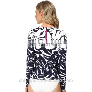 2017 OEM Sublimation Print Rash Guards ,blank, Long Sleeves Rashguards for Womens thumbnail-4