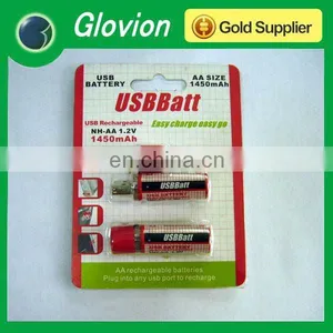 Potable USB Battery Usb Cell Battery Usb Rechargeable Battery thumbnail-1