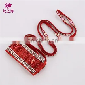 Sequins Beaded Performance Women Belly Dance Decoration Arm Chain Accessory P-9066# thumbnail-5