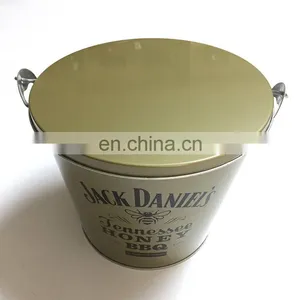 Promotional Custom Beer Metal Ice Bucket With Bottle Opener thumbnail-4