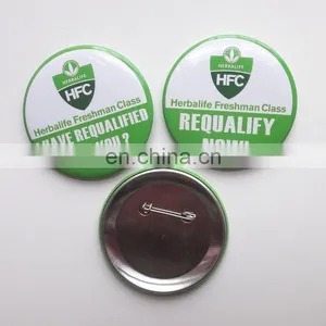 For Selling Customized Nice Printed Tinplate Badge thumbnail-1