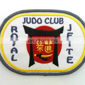 Customized Judo Club Embroidery Badges/patch thumbnail-3
