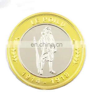 Professional Copy Coin Accepted Commercial Souvenir Custom Made Double Elctroplated Metal Special Coin thumbnail-1