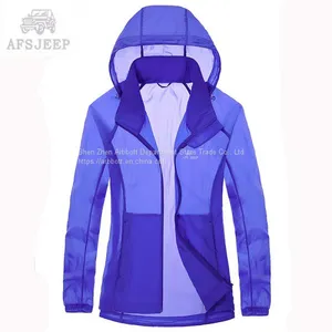Anti-UV Polyester Woman Sunproof Skin Clothes thumbnail-5