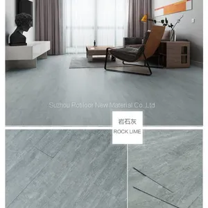 Plastic Flooring Sheet Tiles Glue Down 6″*36″size thumbnail-1