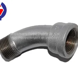 45°Bends Malleable Iron Pipe Fittings thumbnail-1