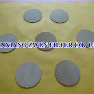 Sintered Wire Mesh Disc thumbnail-1