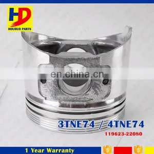 Diesel Engines 3TNE74 4TNE74 Piston With Pin 119623-22080 thumbnail-1