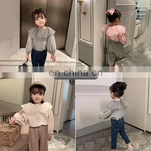 6122/Beautiful Sweety Button Outwear Child Girl Baby Pink Hot Sell High Quality Top thumbnail-6