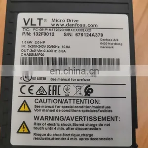 100% Original Denmark VLT Micro Drive FC-051series Inverter thumbnail-5