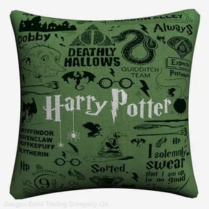 Decorative Harry Style Cushion Cover Cotton Linen Pillowcase thumbnail-3