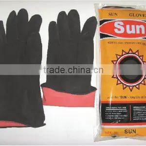 Rubber Household Cleaning Gloves Garden Gloves thumbnail-5