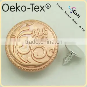 Copper Color Jeans Shank Button thumbnail-1