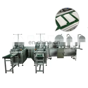 Fully Automatic 3 Layer Nonwoven Disposable Face Mask Machine Automatic Mask Production Machine thumbnail-1