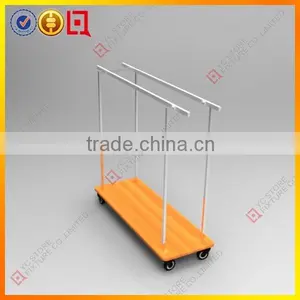 Clothes Display Rack With Wheels thumbnail-3