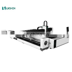 5% DISCOUNT LXSHOW 3 Years Warranty 1kw 2kw 3kw 4kw Fiber Laser Tube Cutting Machine / Round and Square Pipe Fiber Laser Cutter thumbnail-3