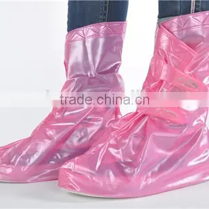 Wholesale PVC Festival Canvas Printing Overshoes thumbnail-6