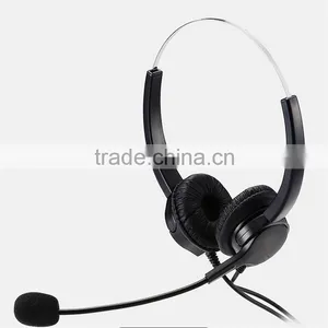 Rj9 Plug Call Center and Noise Cancelling Service Center Headset thumbnail-6