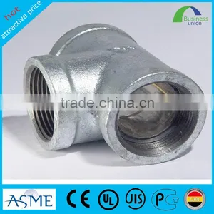 304 Or316 Stainless Steel Pipe Tube Equal Tee thumbnail-1