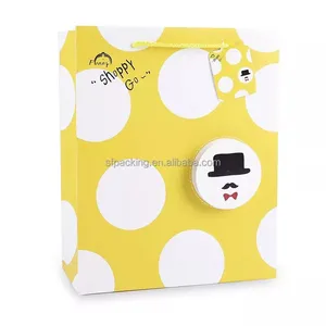 Customized Logo Shopping Gift Paper Bags thumbnail-3