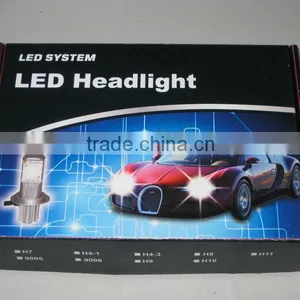 1512 50w 3600 Lumens Car LED Headlight, H7 50W,12v 24v Plug-and-play, Easy to Install thumbnail-5