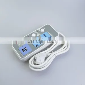 New Blue Universal Socket With USB Socket Extension Socket 2022 thumbnail-5