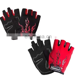 Wholesale Hand Gloves for Cycling Half Finger Bike Racing Gloves for Riding Unisex Mountain Bike thumbnail-3