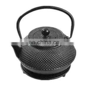 The Best Selling Chinese Antique Black Enamel Cast Iron Teapot thumbnail-3