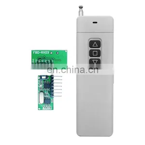High-power Remote Control 3000 m + Receiver Module Remote Wireless Transceiver Remote Learning Kit 433 thumbnail-1
