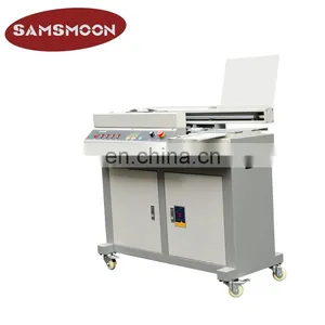 New Design 1000W Max Binding Length 420Mm Automatic Hot Melt Perfect Binding Machine thumbnail-2