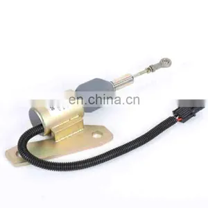 Excavator Engine Stop Solenoid Flameout Solenoid Valve 3991625 5267132 thumbnail-2