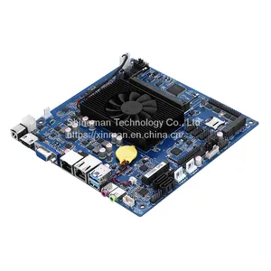 Embedded X86 Mini PC Motherboard Intel Core i7 7500U HDMI USB LAN COM Extensible Computer Mainboard thumbnail-1