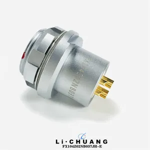 FX104 Series Circular Connector Plug Socket FX104T02NB037KHW FX104Z02NB037JH-E thumbnail-4