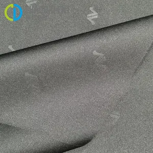 Eco-friendly 150D 100%RPET Recycled Polyester PU Coated Knurling Oxford Fabric for Bag Luggage Tent School Bag thumbnail-5