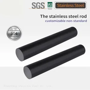 Custom Size Solid Rod Cold Bar ASTM A276 201 304 321 310S 316L 420 430F Stainless Steel Round Bar Price Per Kg thumbnail-1