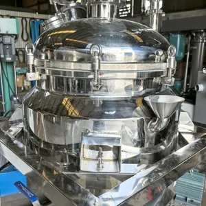 Food-Grade Liquid Mixing Tank GMP Certified With Jacket Heating/Cooling for Beverage Dairy Seasoning Blending thumbnail-5