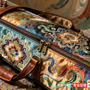 Dunhuang Flying Apsaras Embroidered Guzheng Case - Traditional Chinese Musical Instrument Storage and Transport Solution thumbnail-4