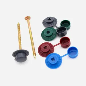 Rubber Sealed Safe Top Nails for Standing Seam Roofs - 50mm Length Bulk Supply thumbnail-2